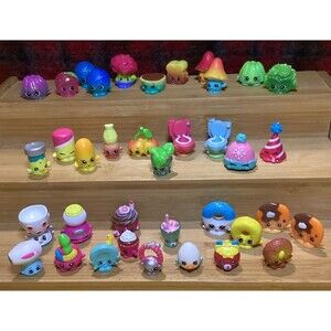 Shopkins Season Four 4 Large Lot Of 37 Figures Moose Toys Animated Food
